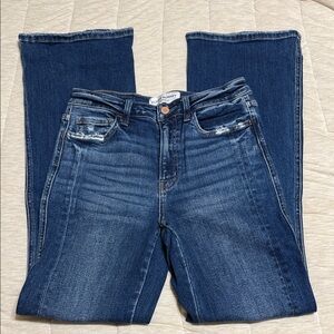 Flying Monkey Dark Blue Boot Leg Jeans